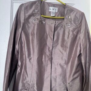 GMI Satin Suit / Stylish Jacket / Blazer